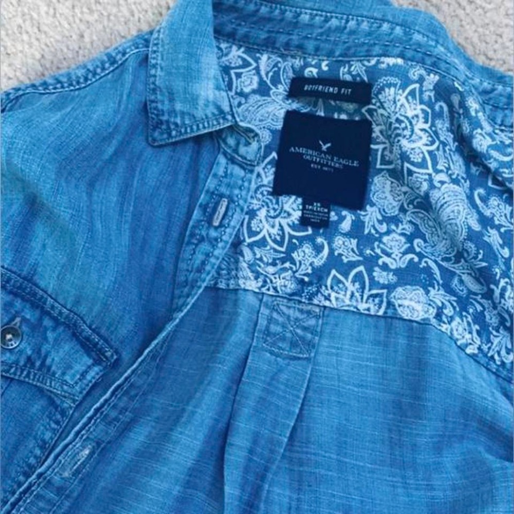 denim button down - Picture 3 of 3